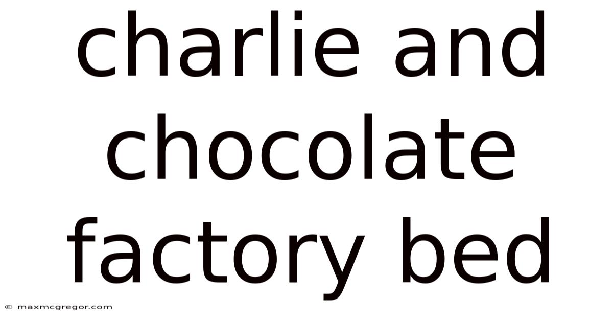 Charlie And Chocolate Factory Bed