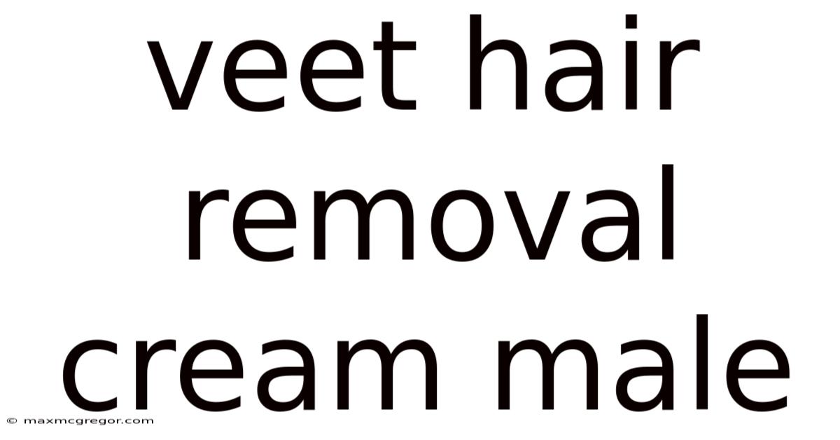 Veet Hair Removal Cream Male